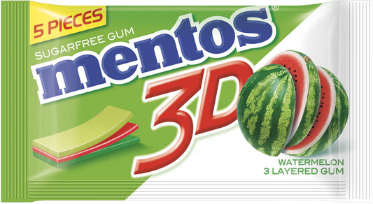 Mentos 3D Chewing Gum Box