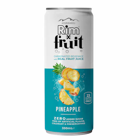 Rim x Fruit Sparkling water Pack