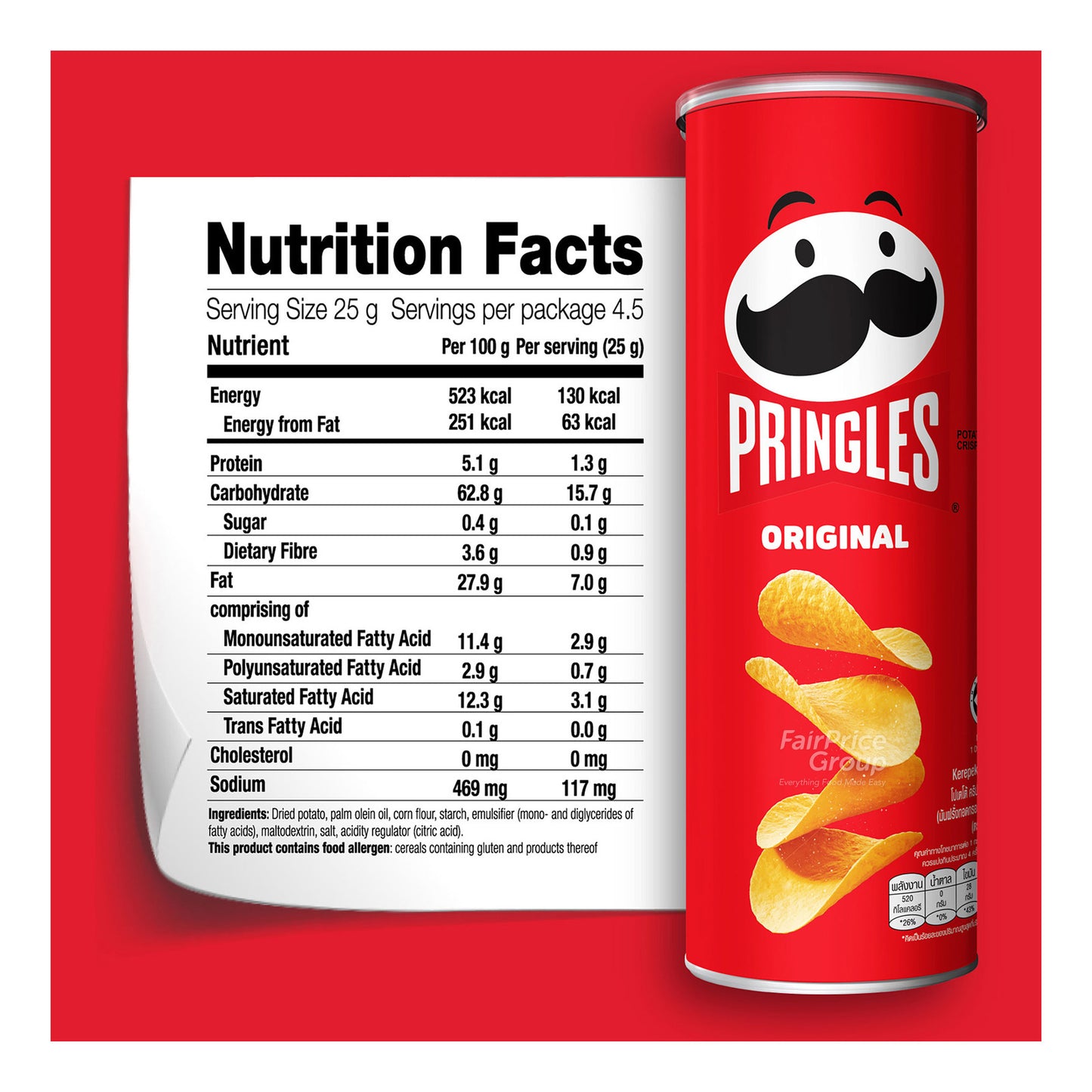 Pringles Original Large Size Box