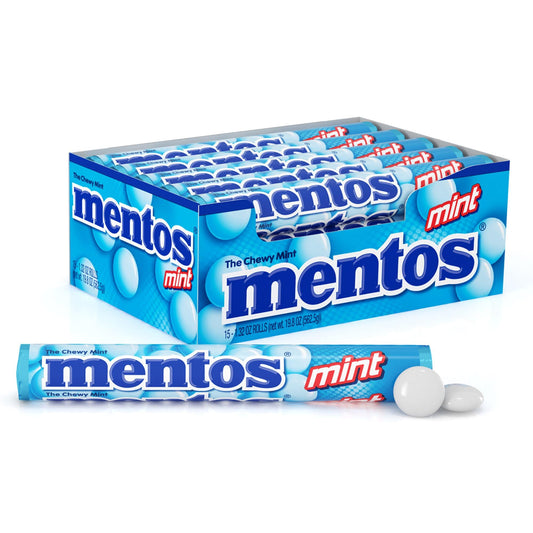 Mentos Roll Chewing Gum Box
