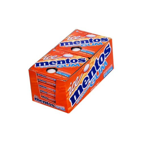Mentos Ice Orange Mint Chewing Gum Box