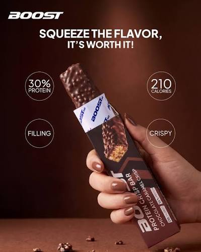 Boost Protein Crisp Bar Chocolate Caramel