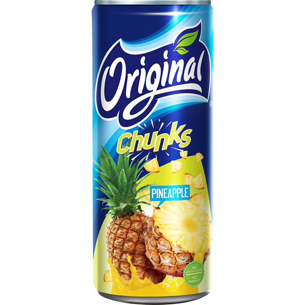 Original Chunks Pineapple Tank Juice 240ml Box