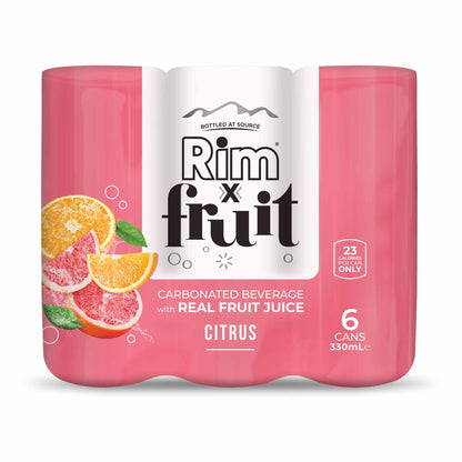 Rim x Fruit Sparkling water Pack
