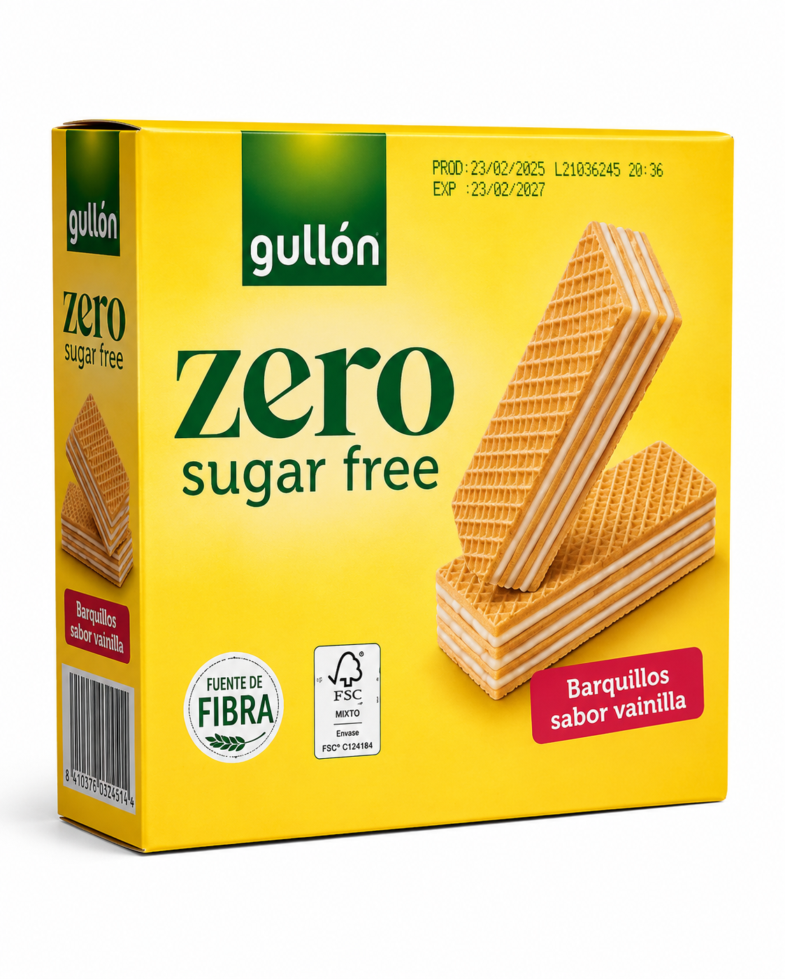 Gullon Zero Vanilla Wafer Biscuits