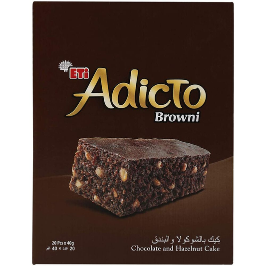 Adicto Browni Hazelnut And Cocoa Square Box