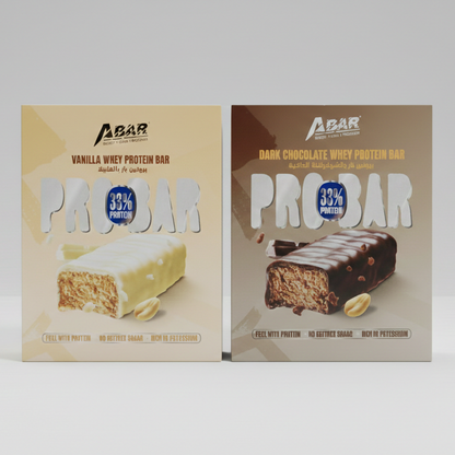 ABAR ProBar – Whey Protein Chocolate Bar (33% Protein) 12 PCS