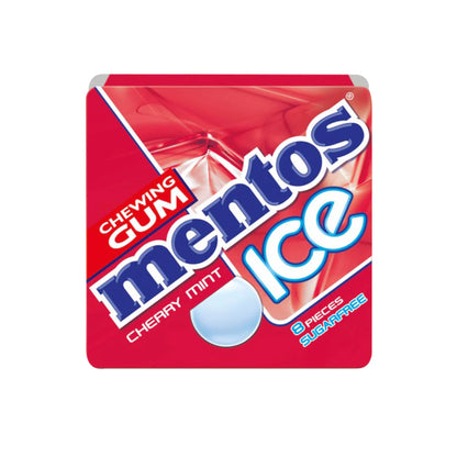 Mentos Ice Cherry Mint Chewing Gum Box