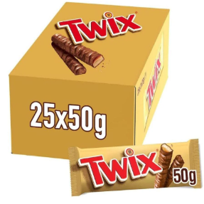 Twix Twin Chocolate Bar Box