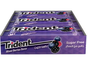 Trident Sugar Free Gum Box