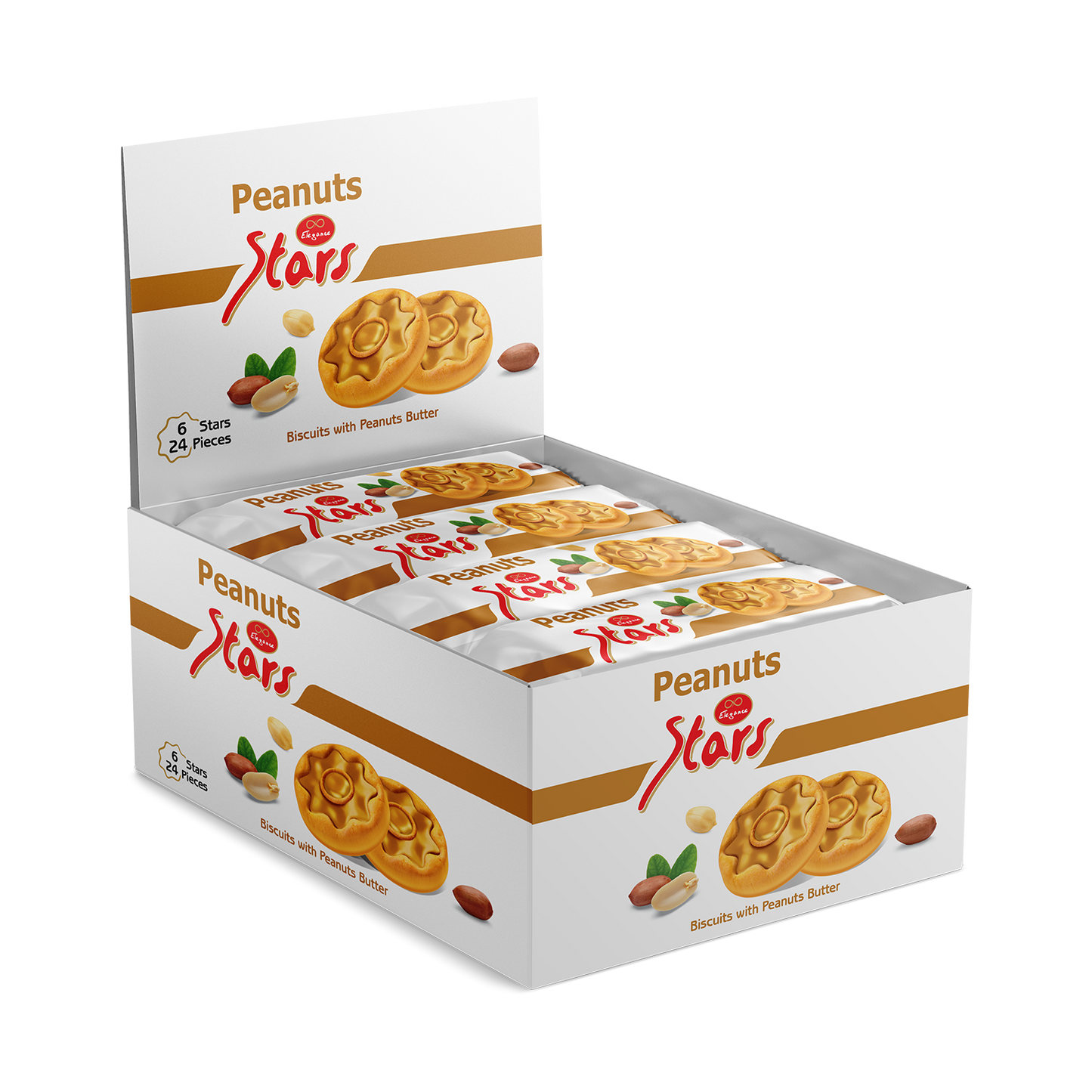Elegance Stars Peanut Box