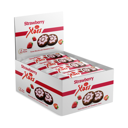 Elegance Stars Strawberry Box