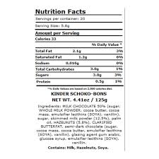 Kinder Schoko Bons 125G Pack