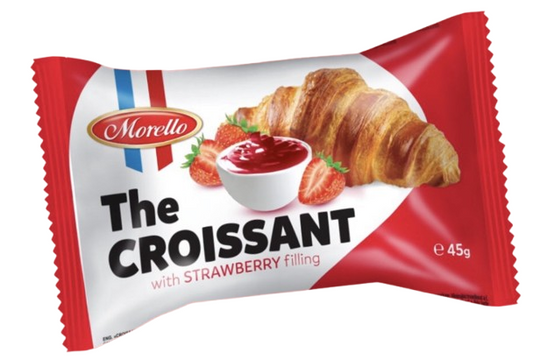 Morello The Croissant With Strawberry Filling 45GR
