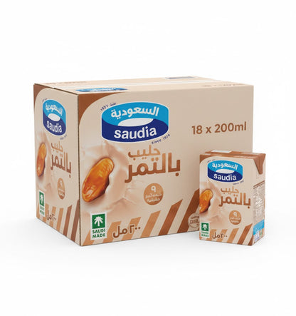 Saudia Juice Milk With Date 200ml